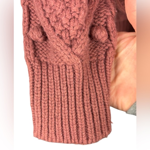 ARITZIA Wilfred Diderot Cardigan Sweater Women’s Brown Size 2XL Boho Slouchy - Picture 4 of 10